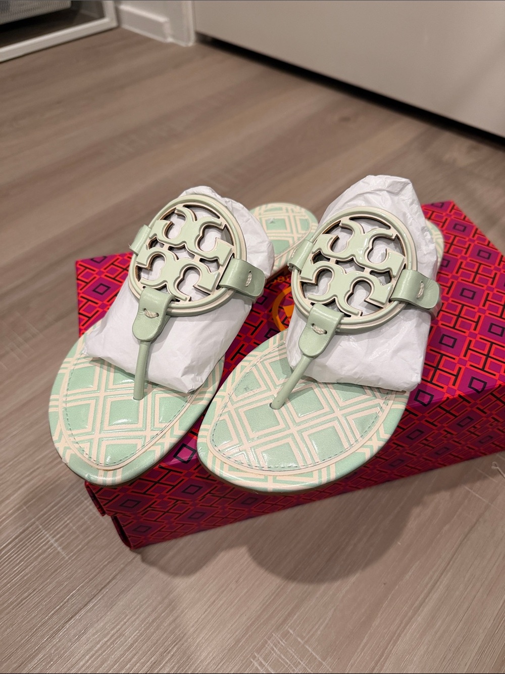 Tory Burch Metal Miller Sandals